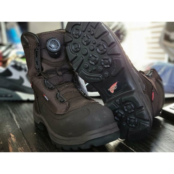 Red Wing Metguard BOA 4440 Waterproof Steel Toe Work Boots ASTM F2413-11 Size 7 - Picture 6 of 12